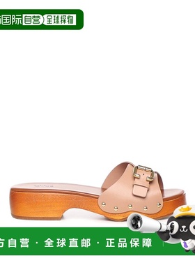 CHLOÉ 女士高跟鞋 CHC25A12JLS6E4 AW2025 粉红色 Jeannette Clog