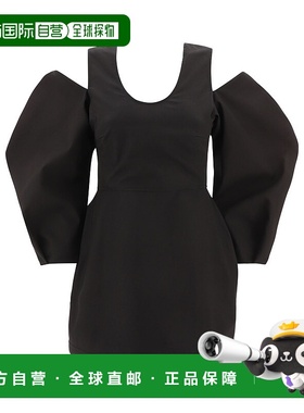 JIL SANDER 女士T恤 J03NC0141J46192001 黑色CO背心