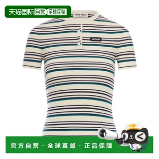 SS2026短袖 MML03Y1848SOOOF0018 女士针织衫 MIU