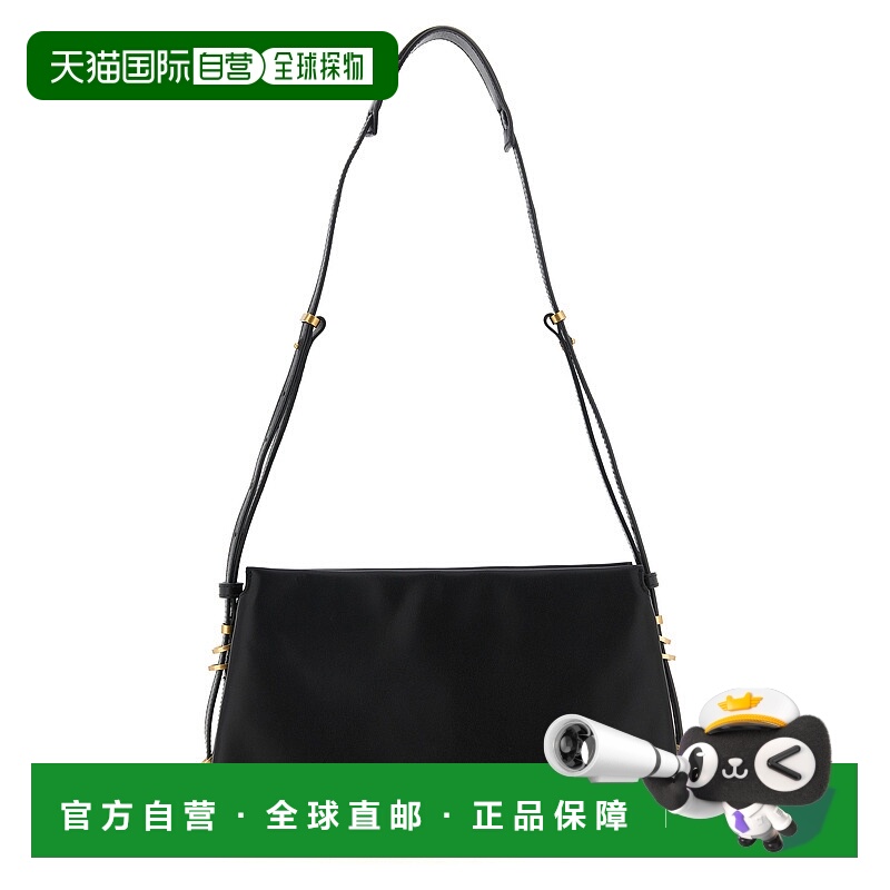 1h可退 PINKO 女士斜挎包 105161A0QOZ99Q AW2025 黑色 TRIPLET V