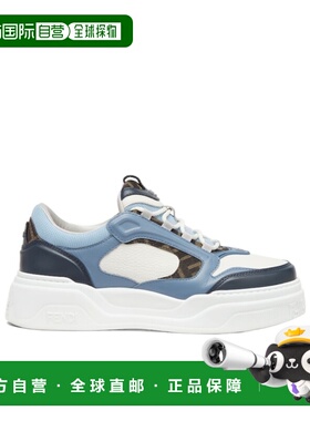 FENDI 男士运动鞋 7E1728AU20F1RSS SS2025 白色 Force低帮休闲鞋