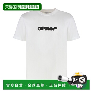 44MAA027G5J00I0110 OFF T恤 男士 AW2024 WHITE