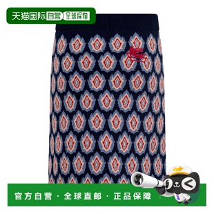 ETRO 花色 女童连衣裙 AW2024 高腰半身 GV7A30X0003620BG 1h可退