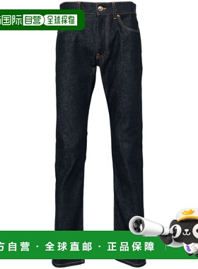 VERSACE 男士牛仔裤 10116931A119271D100 AW2024直筒裤