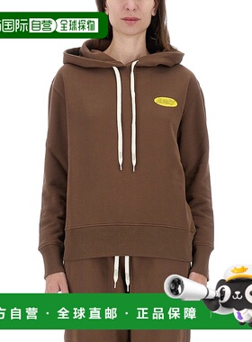 AUTRY 女士针织衫 HOPW02JC AW2024 绿色 SWEATSHIRT WITH LOGO