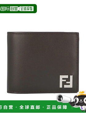 FENDI 男士钱包 7M0356AFF2F1Q1CAI25 AW2025 棕色