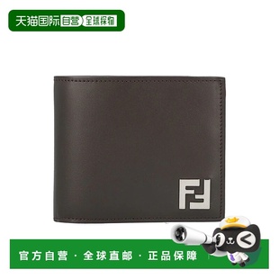 AW2025 FENDI 7M0356AFF2F1Q1CAI25 钱包 棕色 男士