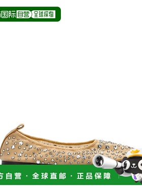 1h可退 潮奢 Tory Burch 托里 伯奇 女士 水晶芭蕾鞋 162066单鞋