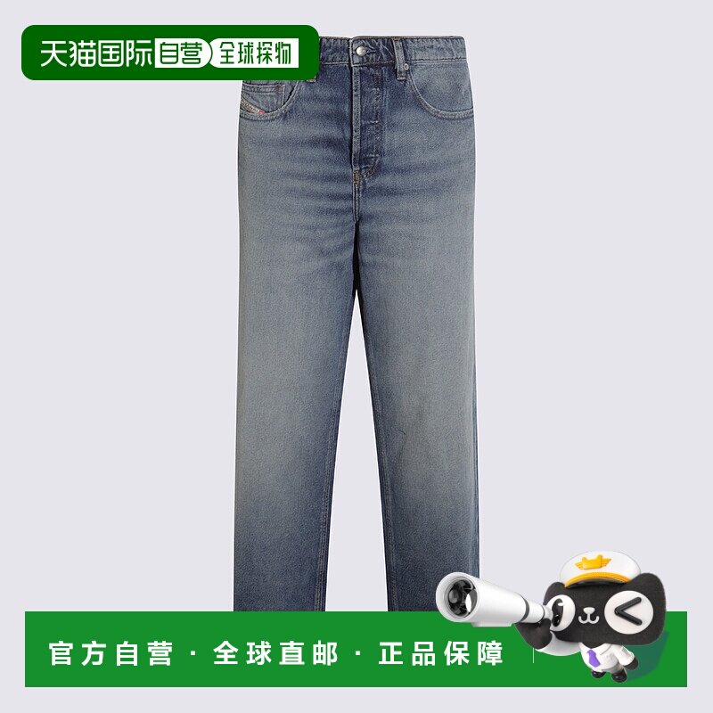 DIESEL 男士牛仔裤 A115980DBEB01 AW2025 蓝色 2001 D-Macro Jea