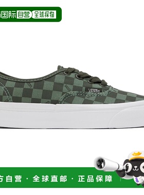 1h可退 潮奢 Vans 范斯 男士 绿色 OG Authentic LX 运动鞋 VN0A4