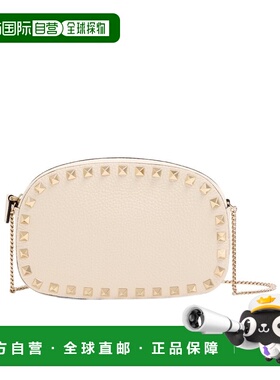 VALENTINO 女士斜挎包 WP0AR4VSHI16 AW2025 白色 迷你拉链单肩包