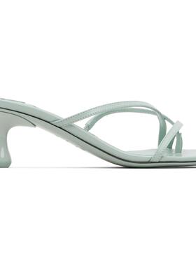 1h可退 潮奢 Jimmy Choo 周仰杰 女士 蓝色 Etana 50 凉鞋 ETANAM