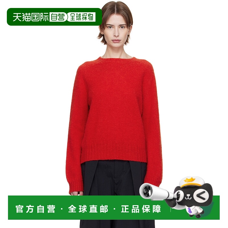 1h可退 潮奢 YMC 女士 独家发售红色 Jets 毛衣 Q8XMA