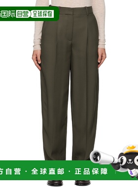 1h可退 潮奢 JOSEPH 约瑟夫 女士 绿色 Germain 长裤 JP001646