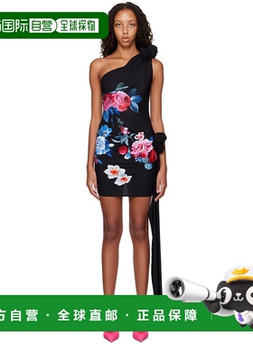 1h可退 潮奢 magda butrym 女士 黑色 Sash 连衣裙 199423包臀裙