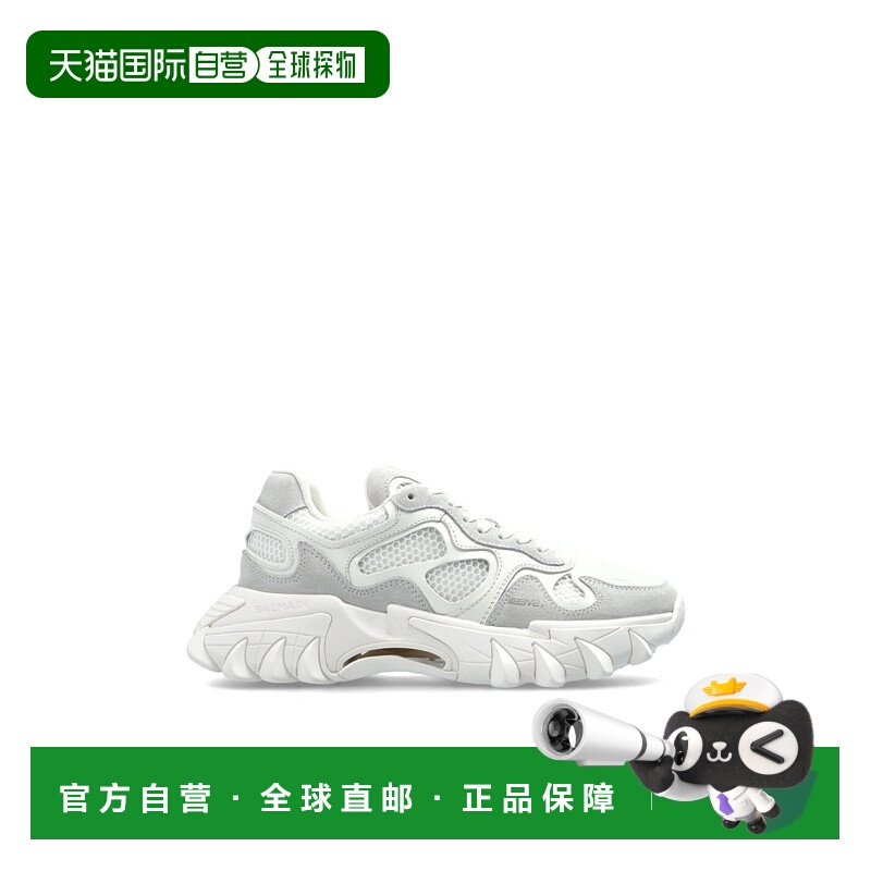 1h可退 BALMAIN 女士运动鞋 DN1VI714TCCH0FB SS2025 白色 B-East