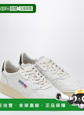1h可退 潮奢 AUTRY 男士 Medalist 训练运动鞋(白色/黑色) AULMLL