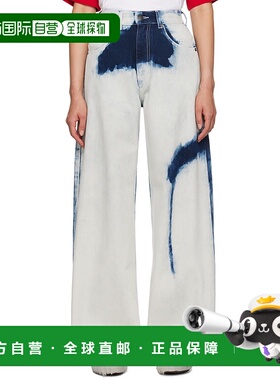 1h可退 潮奢 Charles Jeffrey Loverboy 女士 蓝色 Wide 牛仔裤 4