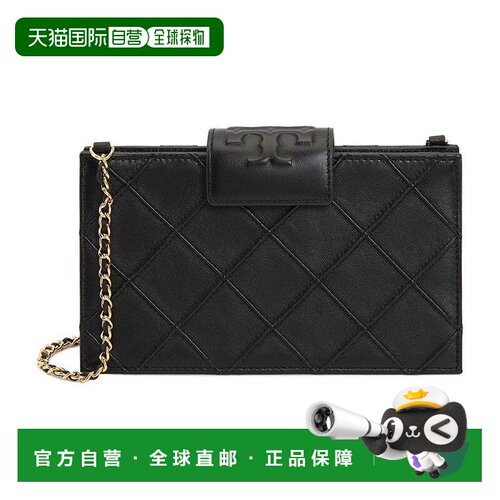 TORY BURCH 女士斜挎包 167250001 SS2026 黑色 Fleming Leather