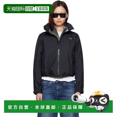 arc'teryx 始祖鸟 女士 Arc'teryx 黑色 Naya Cropped 夹克 X0000