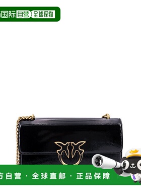 PINKO 女士单肩包 103791A1UVZ99Q AW2024 黑色 Love Bag In Napl