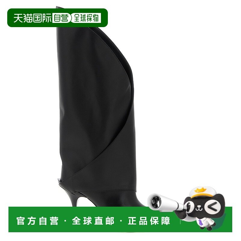 BALMAIN 女士靴子 FN1TA144LVIT0PA AW2025 黑色 Twist Boots