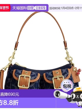 COACH  Ashton机车风法棍包蔻驰单肩手提斜挎包CY700IMXIA手提包