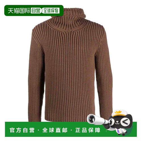 LANVIN 男士针织衫 RMPO0028K012H23651 AW2023 棕色
