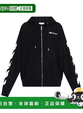 OFF-WHITE 男士卫衣 OMBE015F25FLE0021001 AW2025长袖帽衫