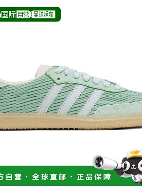 1h可退 潮奢 Adidas 女士 绿色 Samba OG 运动鞋 JI3179