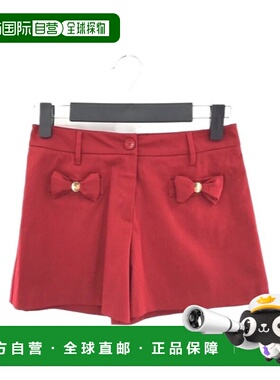 1h可退 MOSCHINO 女士短裤 WO07100S2563P12 AW2024 红色 蝴蝶结