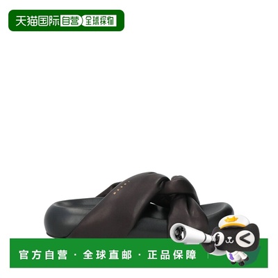 潮奢 Marni 玛尼 女士 凉鞋 black黑色 舒适时尚