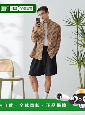 BURBERRY 男士衬衫 8104072 AW2025 浅棕色 Casual Shirt