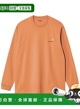 CARHARTT WIP 男士T恤 I0299552ZYXX AW2025 长袖橙色