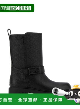 FENDI 女士靴子 8T8892TDKF0QA1 SS2026 黑色 Black leather Fend