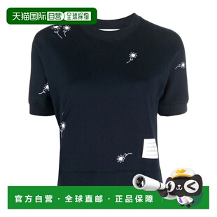 SS2023 THOM FJS138EJ0055415 女士T恤 黑色 BROWNE