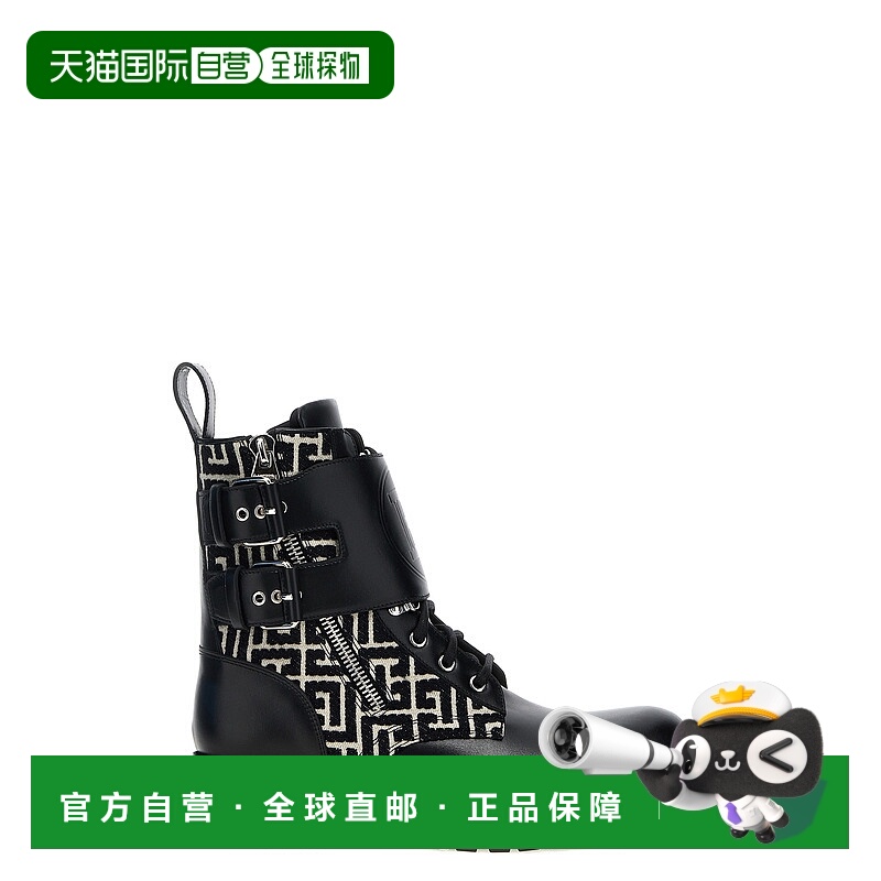1h可退 潮奢 Balmain 巴尔曼 男士 'Ranger' 短靴 XM1TC180TJML