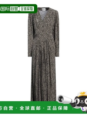 潮奢 ISABEL MARANT 女士 长款连衣裙 black黑色 舒适时尚
