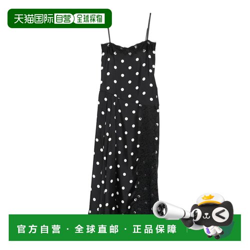 Max Mara Sportmax 女士吊带连衣裙 26122210326E15BLACK
