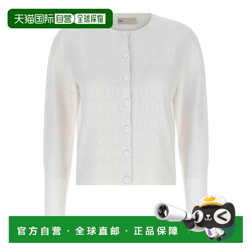 TORY BURCH 女士针织衫 181837100 AW2026 白色 Pointelle viscos