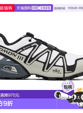 1h可退 潮奢 yves salomon 萨洛蒙 女士 白色 & 灰色 Speedcross