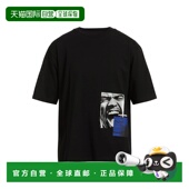 潮奢 舒适时尚 Dsquared2 男士 1h可退 black黑色 二次方 T恤