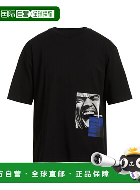 1h可退 潮奢 Dsquared2 二次方 男士 T恤 black黑色 舒适时尚