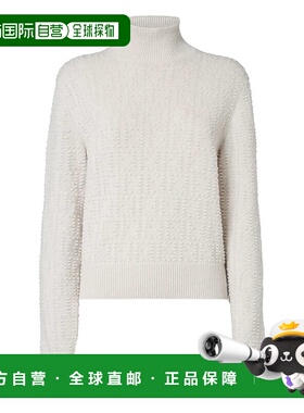 FENDI 女士针织衫 FZXE09AYM0F16A8 AW2025 灰色羊绒长袖