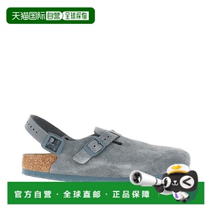 1h可退 潮奢 birkenstock 勃肯 男士 TOKIO BASALT CALZ.S 灰色绒