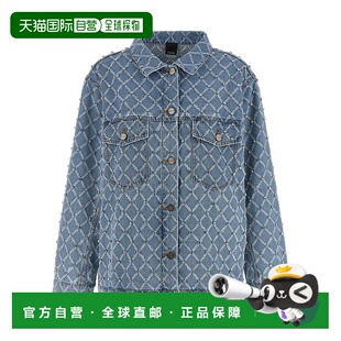 女士衬衫 Pifferaio 106246A32NPJE 浅蓝色 overs SS2026 PINKO