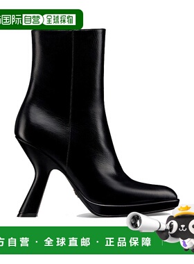 DIOR 女士靴子 KCI945VEA900BLACK SS2024 黑色 Dior D-Fiction A