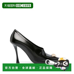 女士高跟鞋 尖头环饰高跟鞋 BE402YE1YR001 黑色 SS2024 GIVENCHY