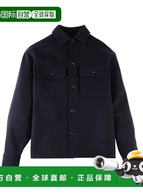 HOGAN 男士外套 KJM04512070WNDU807 AW2025 黑色 Cloth Shirt Ja