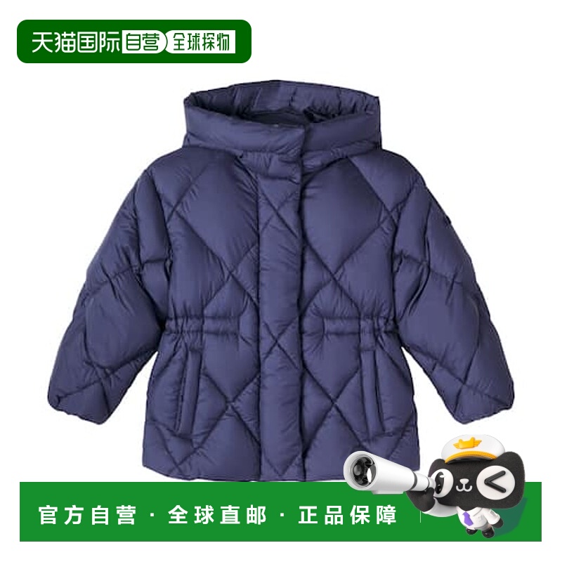 1h可退 潮奢 il gufo 女童 绗缝羽绒夹克童装 blue蓝色 舒适时尚